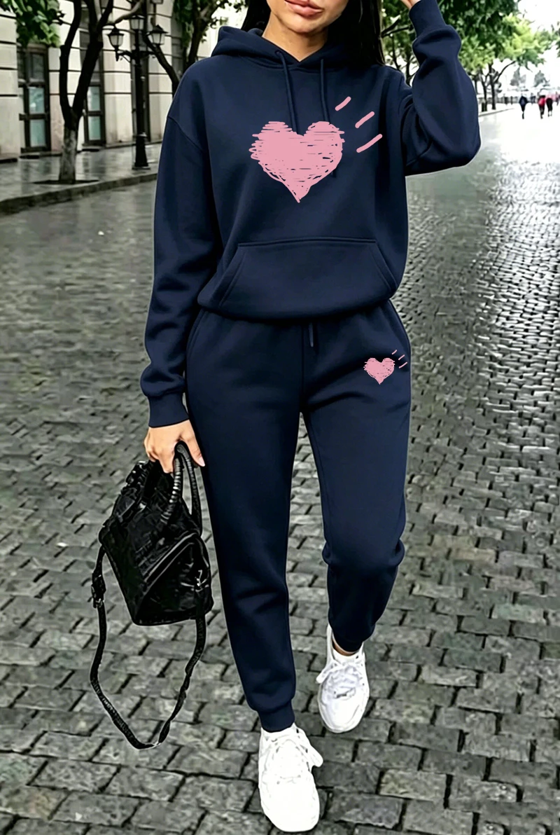 Winter Clothing For Women - Setelan Olahraga Wanita, Kaos Keringat Kasual