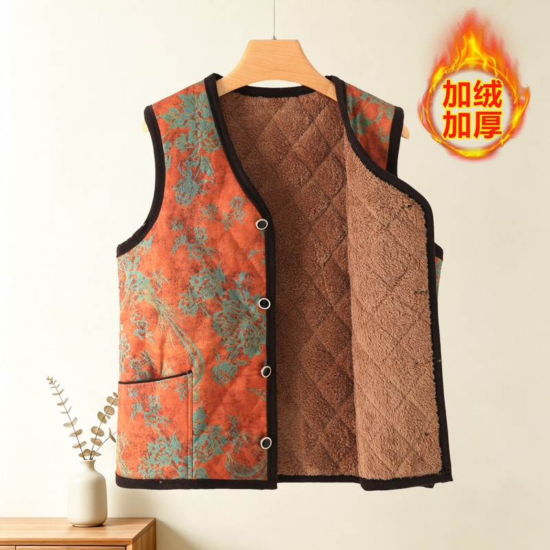 Rompi tanpa lengan berbulu den - Winter Clothing Pk ulasan dan harga