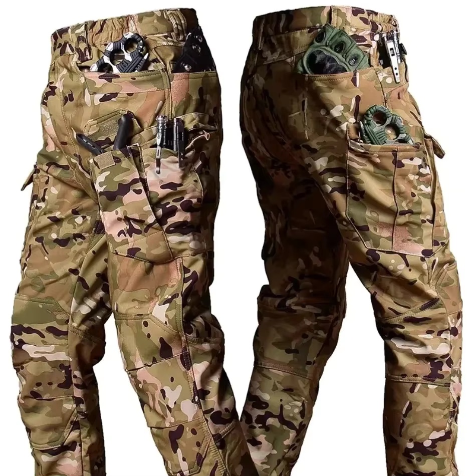 Celana Kargo Taktis Bahan Flee - Winter Clothing Pk ulasan dan harga