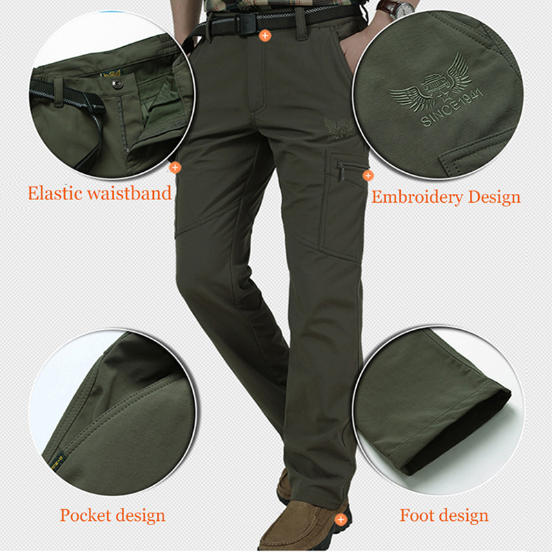 Celana panjang taktis kerja lu - Winter Clothing Hiking ulasan dan harga